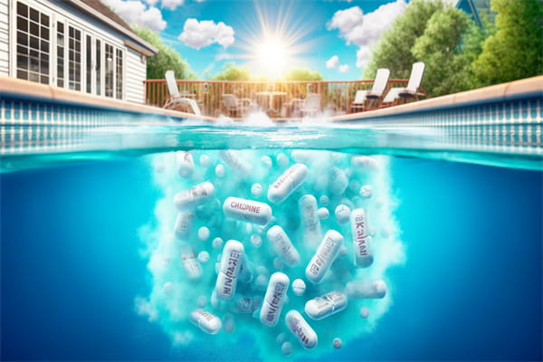 pool chlorine tablets