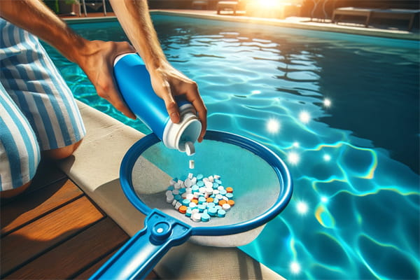 pool chlorine tablets